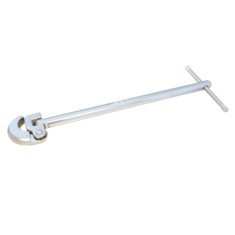 Llave para lavabo cromada 12"