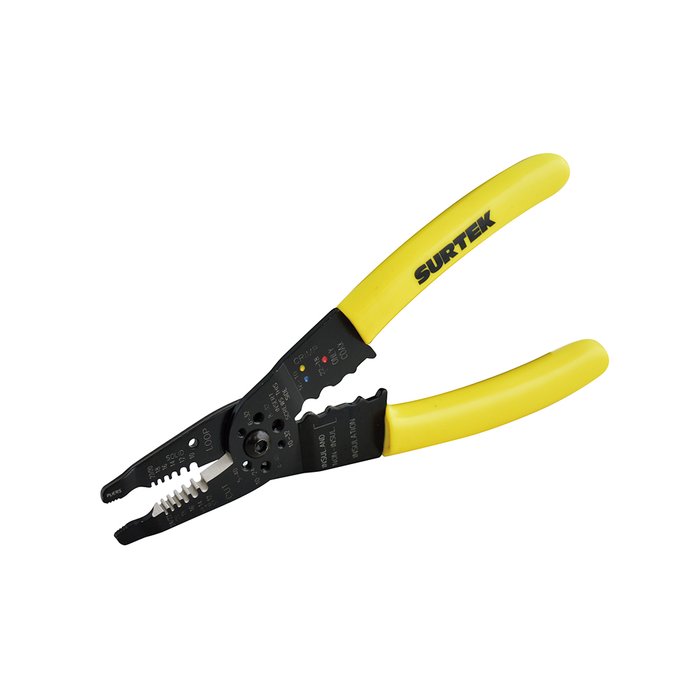 Pinza pelacable 10-22 AWG de  8"