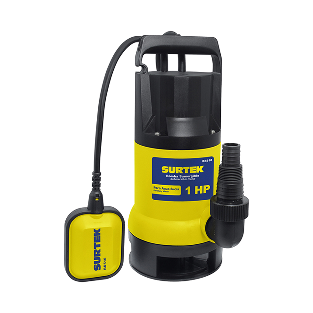 Bomba sumergible para agua sucia 1 HP 127 V