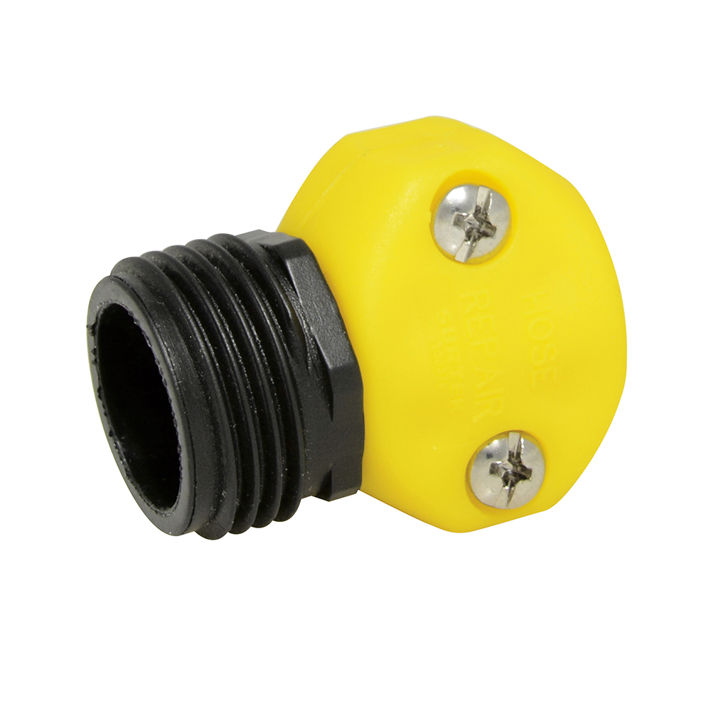 Conector para manguera de riego plastico, 1/2" macho