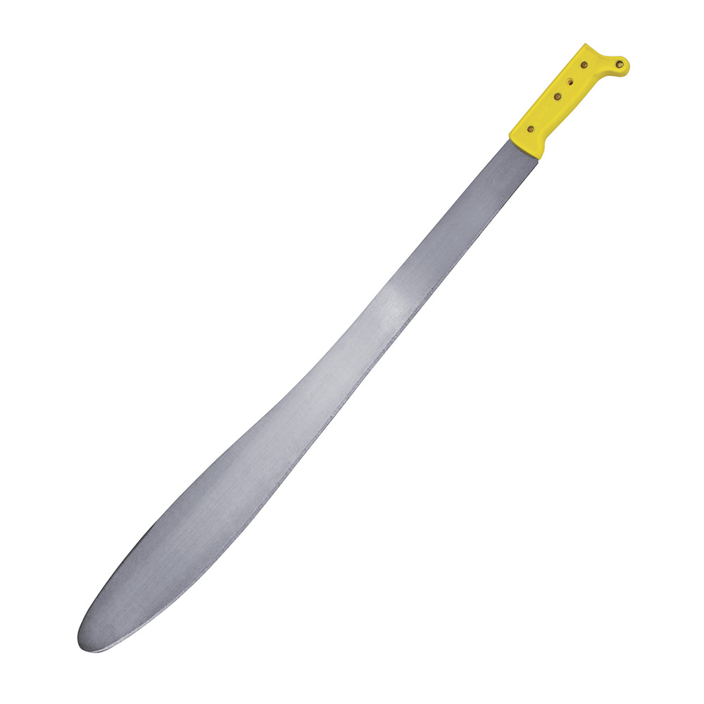 Machete laminado con mango amarillo acapulqueño 22"