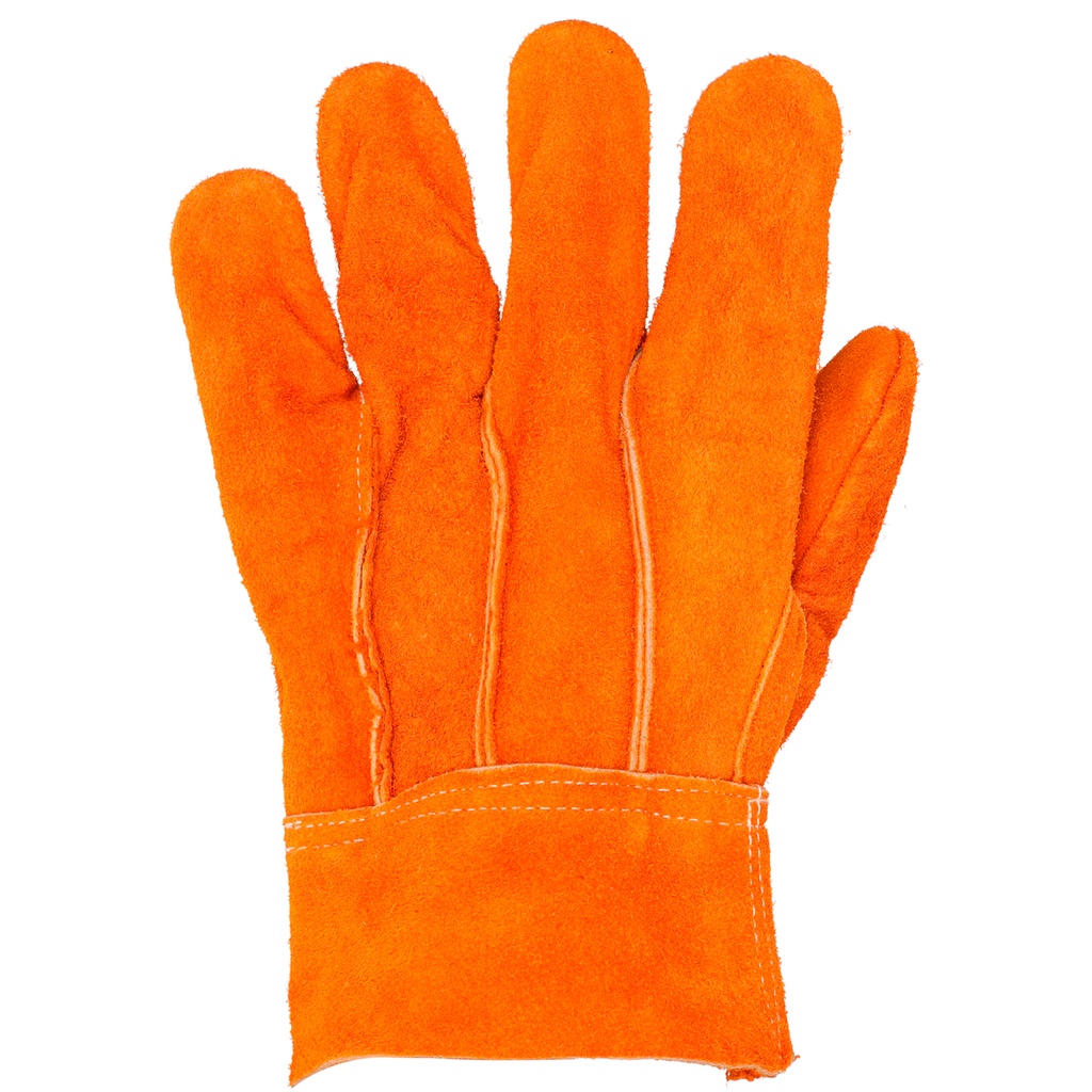 Guantes de carnaza cortos