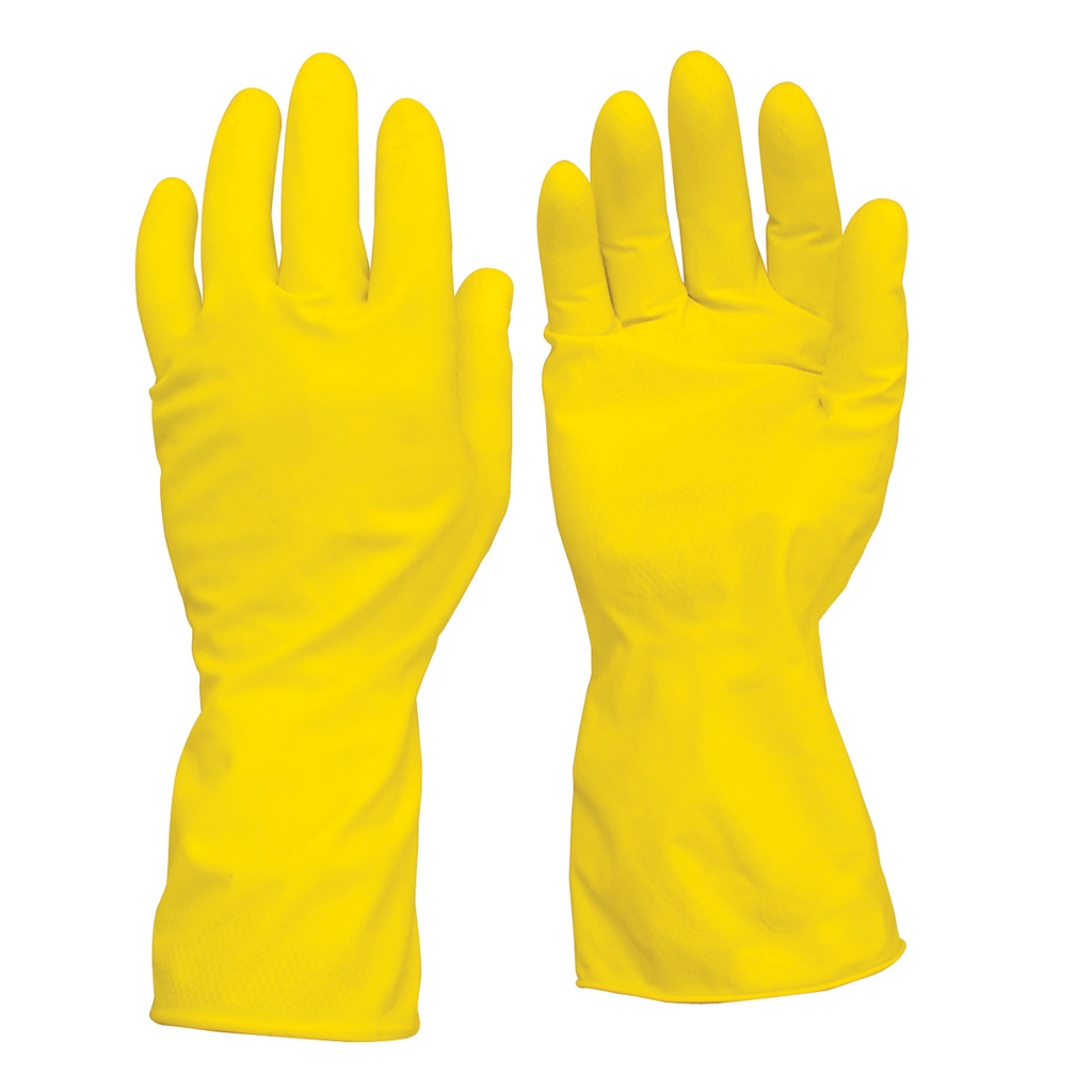 Guantes de látex con forro interno de algodón G