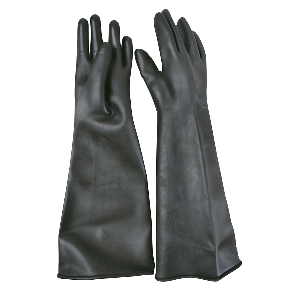 Guantes largos de látex talla CH