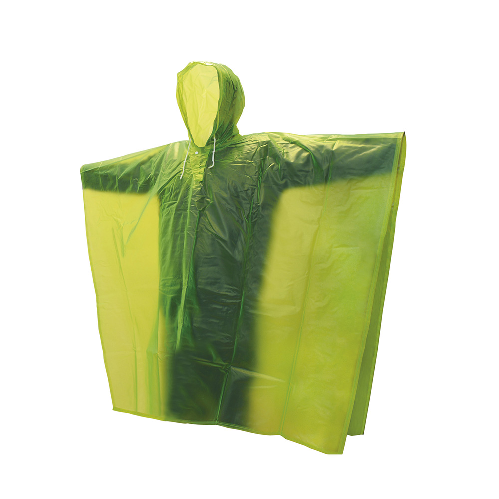 Poncho impermeable de alta visibilidad unitalla