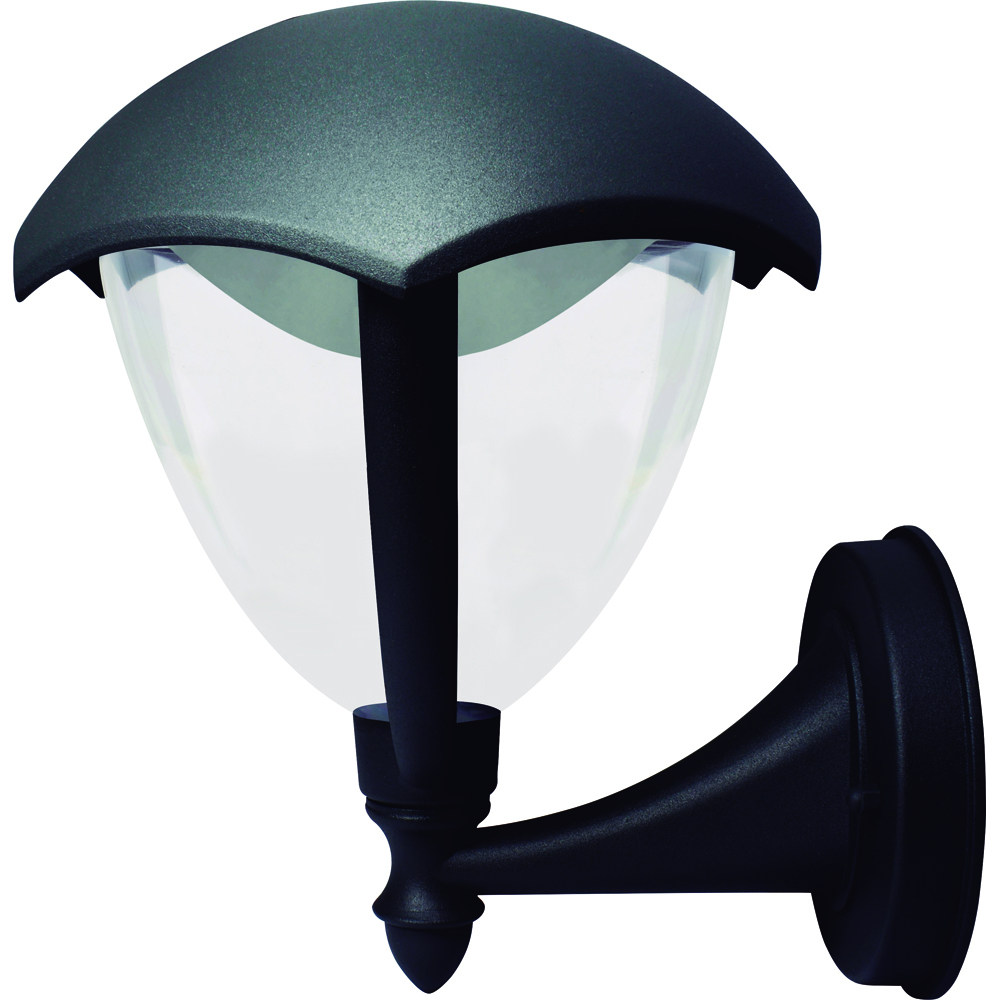 Farol de LED soportado negro 4 W de 320 lm