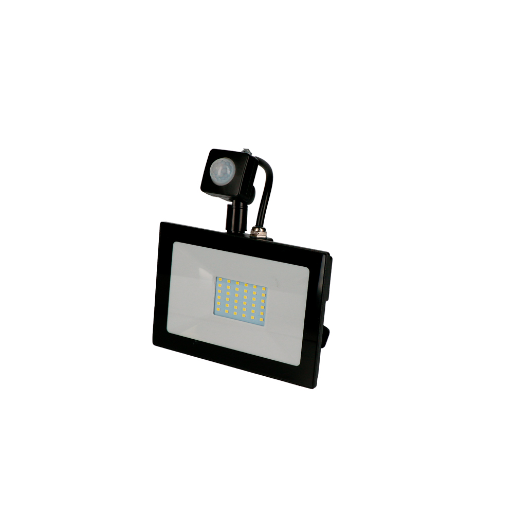 Reflector de LED SDM delgado con sensor 30 W 2,400 lm