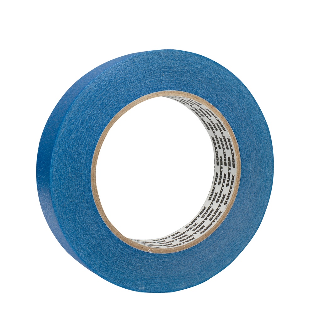 Cinta masking tape azul para enmascarar 1" x 50 m