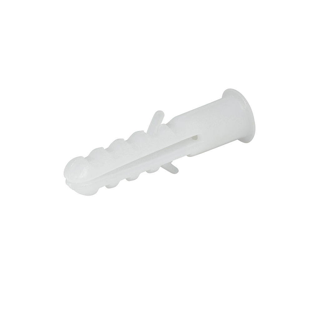 Taquete blanco 1/4", 25 piezas