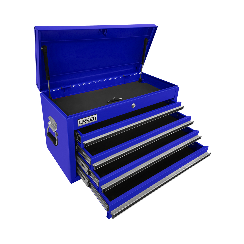 Gabinete superior 4 gavetas 27" azul serie X