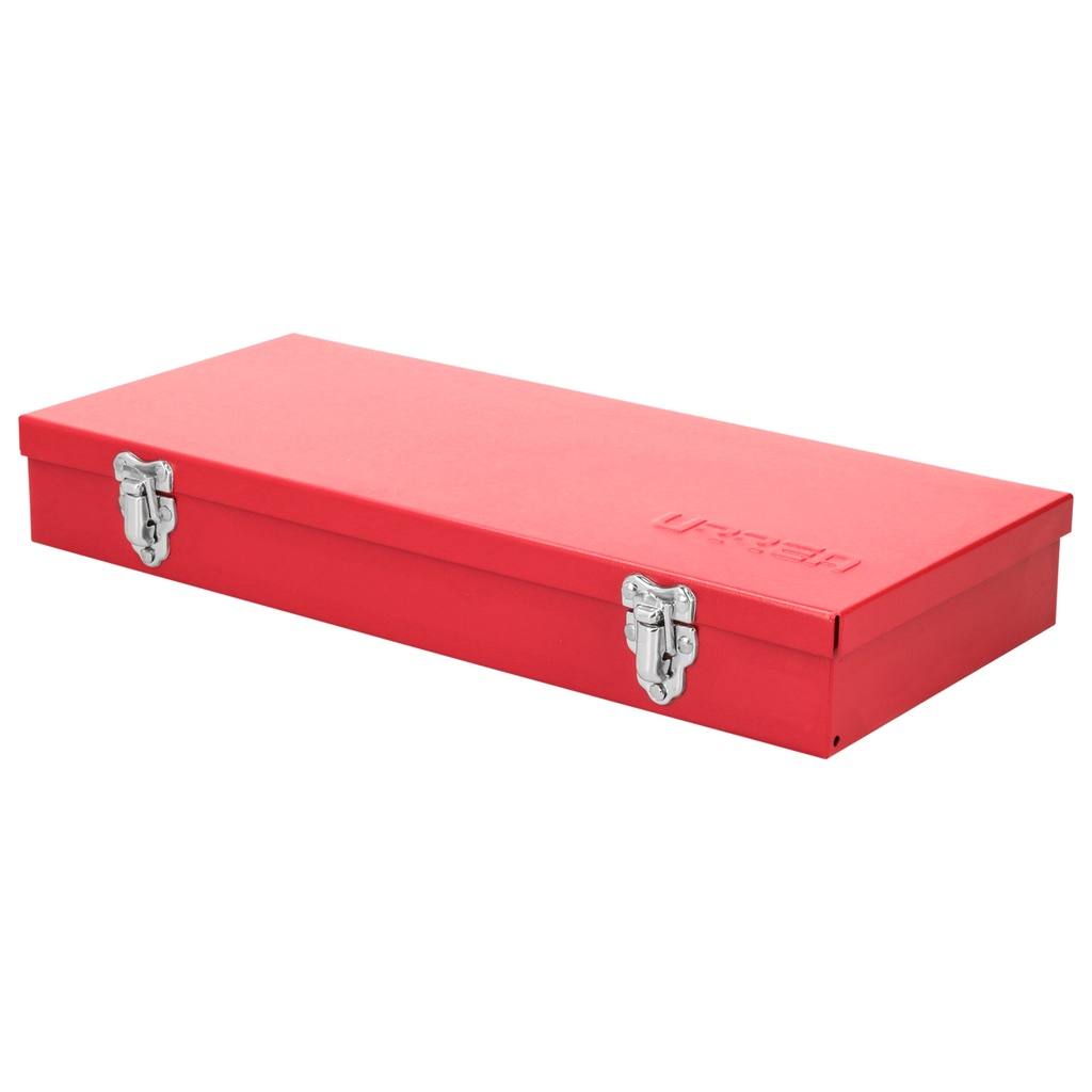 Caja metálica usos múltiples roja 14" x 6" x 2"