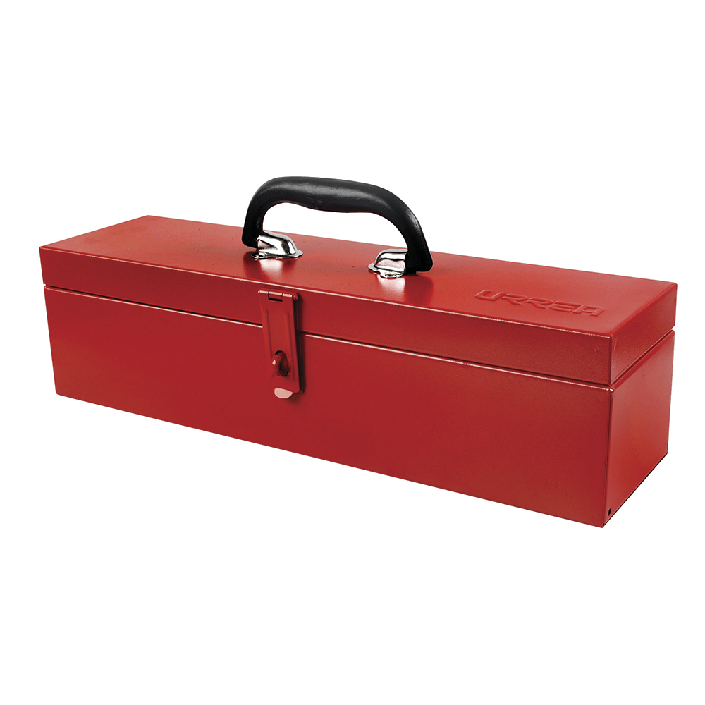 Caja metálica usos múltiples roja 17" x 4" x 4"