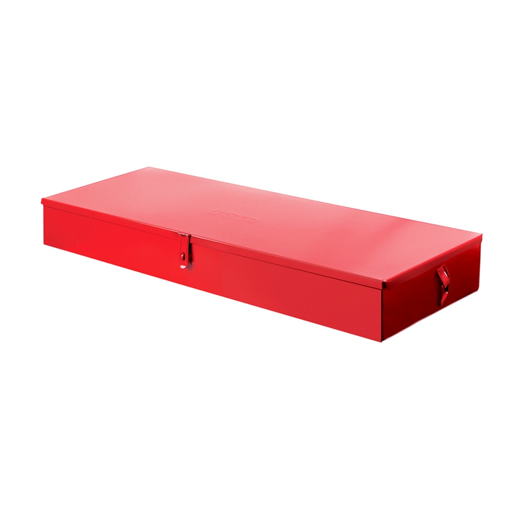 Caja metálica usos múltiples roja 35" x 11" x 4"