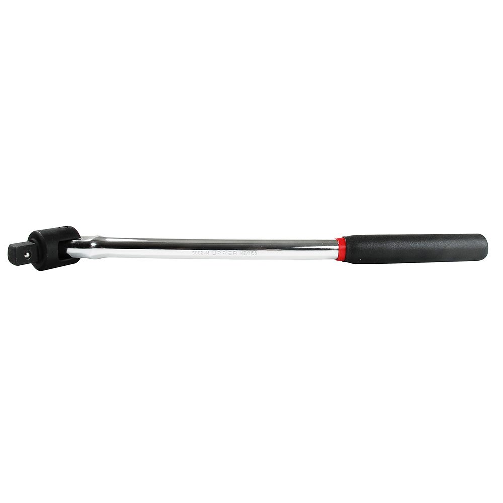 Mango articulado para dado cuadro de 1", 28-1/2" Rubber grip