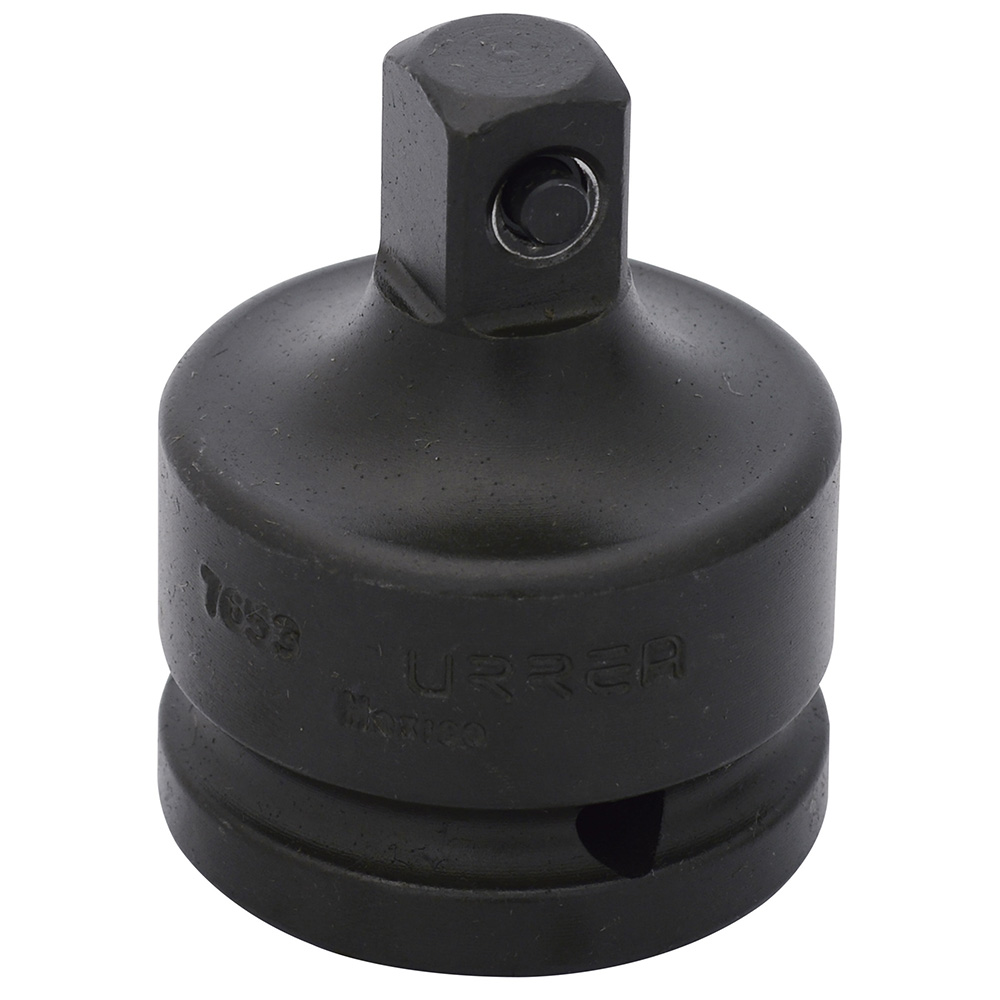 Adaptador con perno para dado de impacto cuadro de 3/4" hembra a 1/2" macho