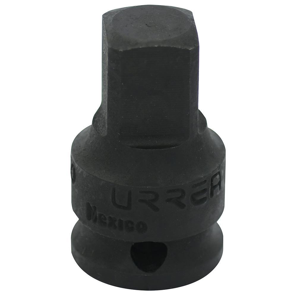 Adaptador con perno para dado de impacto cuadro de 3/8" hembra a 1/2" macho