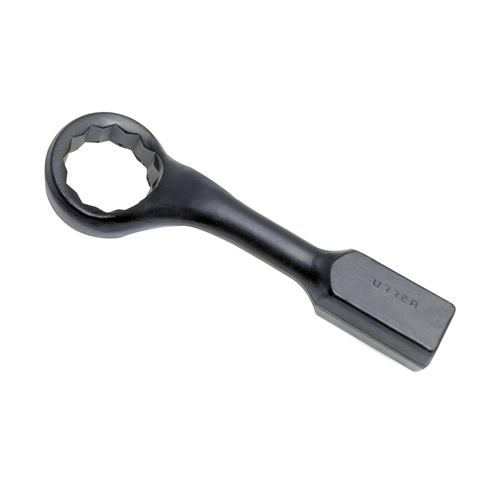 Llave de golpe acodada fosfatizada métrica, 12 puntas, 32 mm