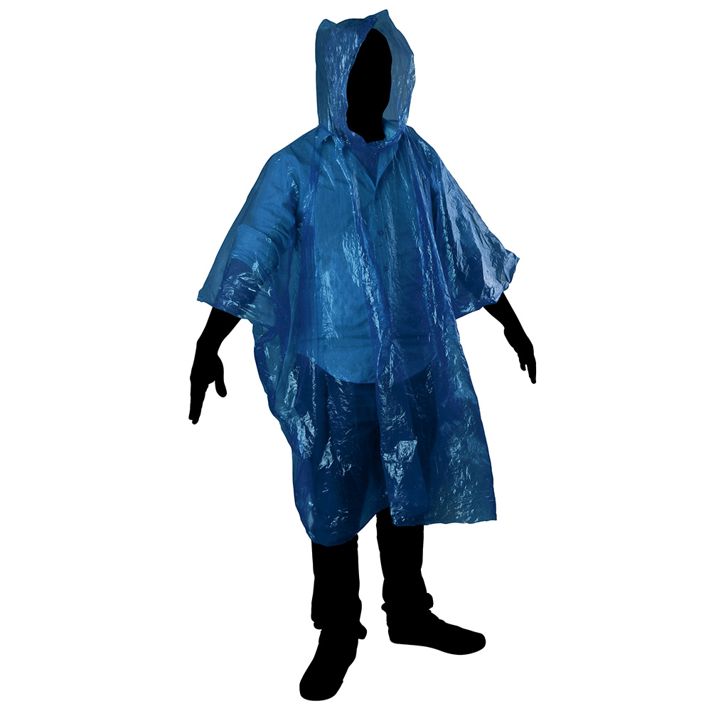 Poncho impermeable para emergencias unitalla