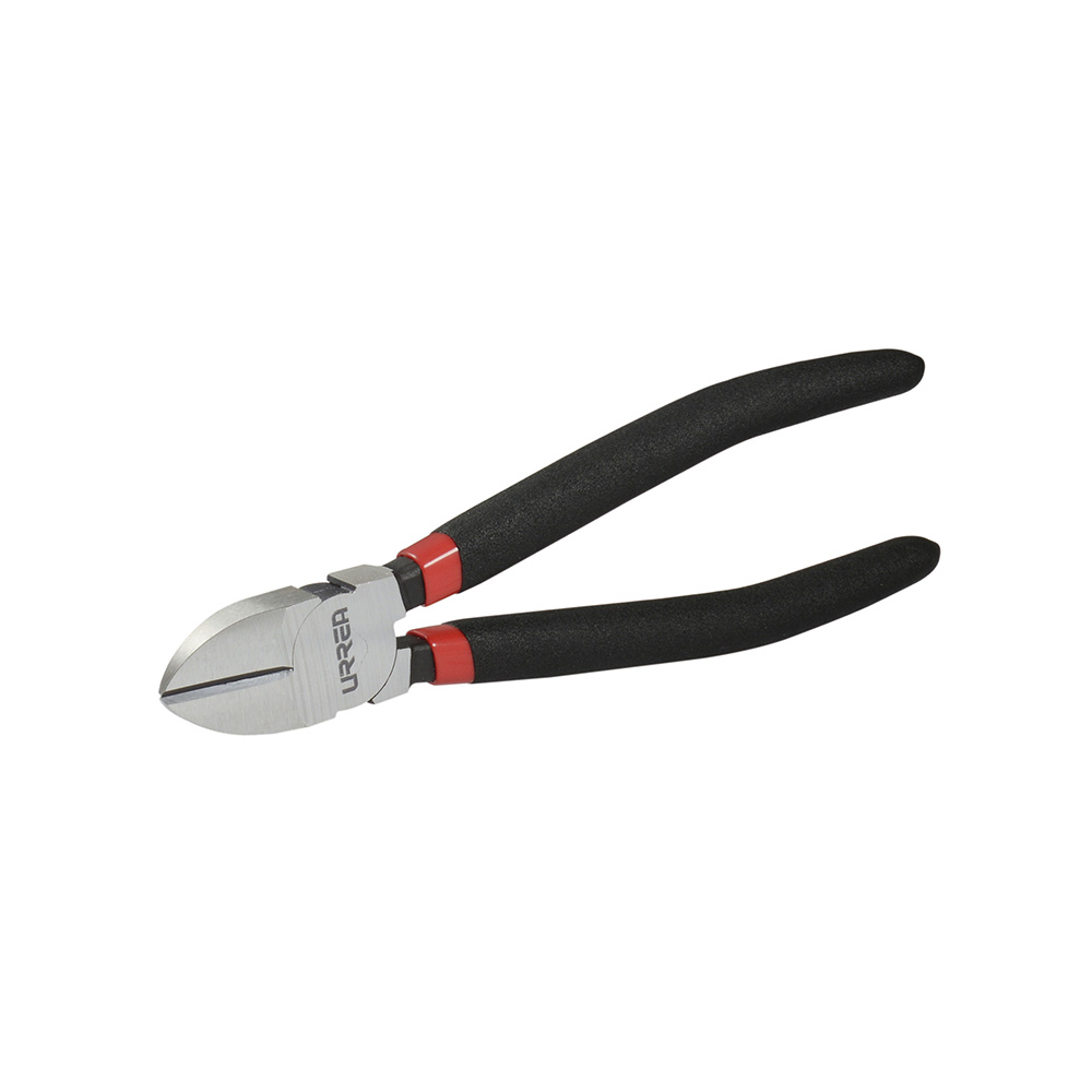 Pinza con mango rubber grip de 7-3/4" corte diagonal