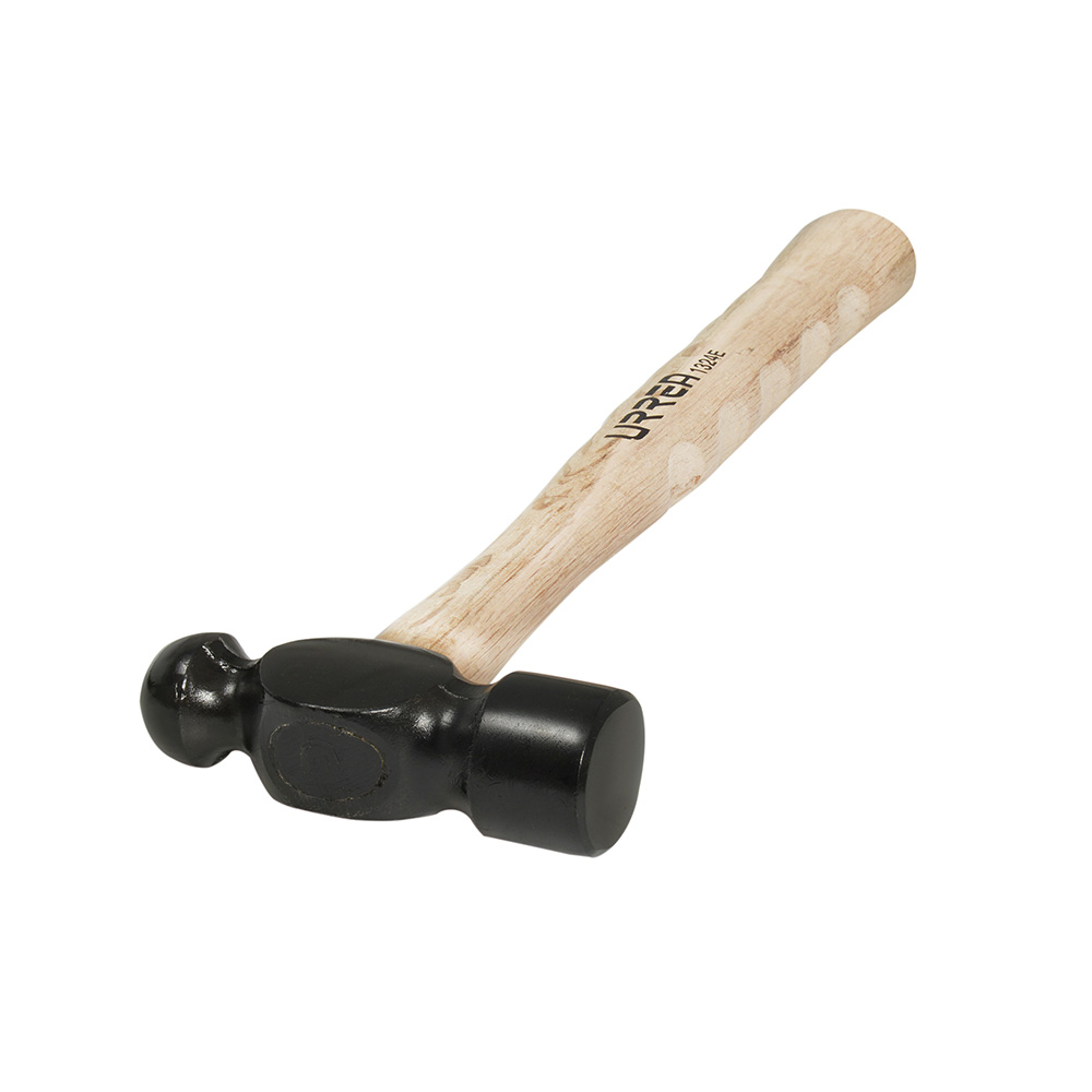 Martillo de bola black con mango de madera estriado de 16", 24 oz