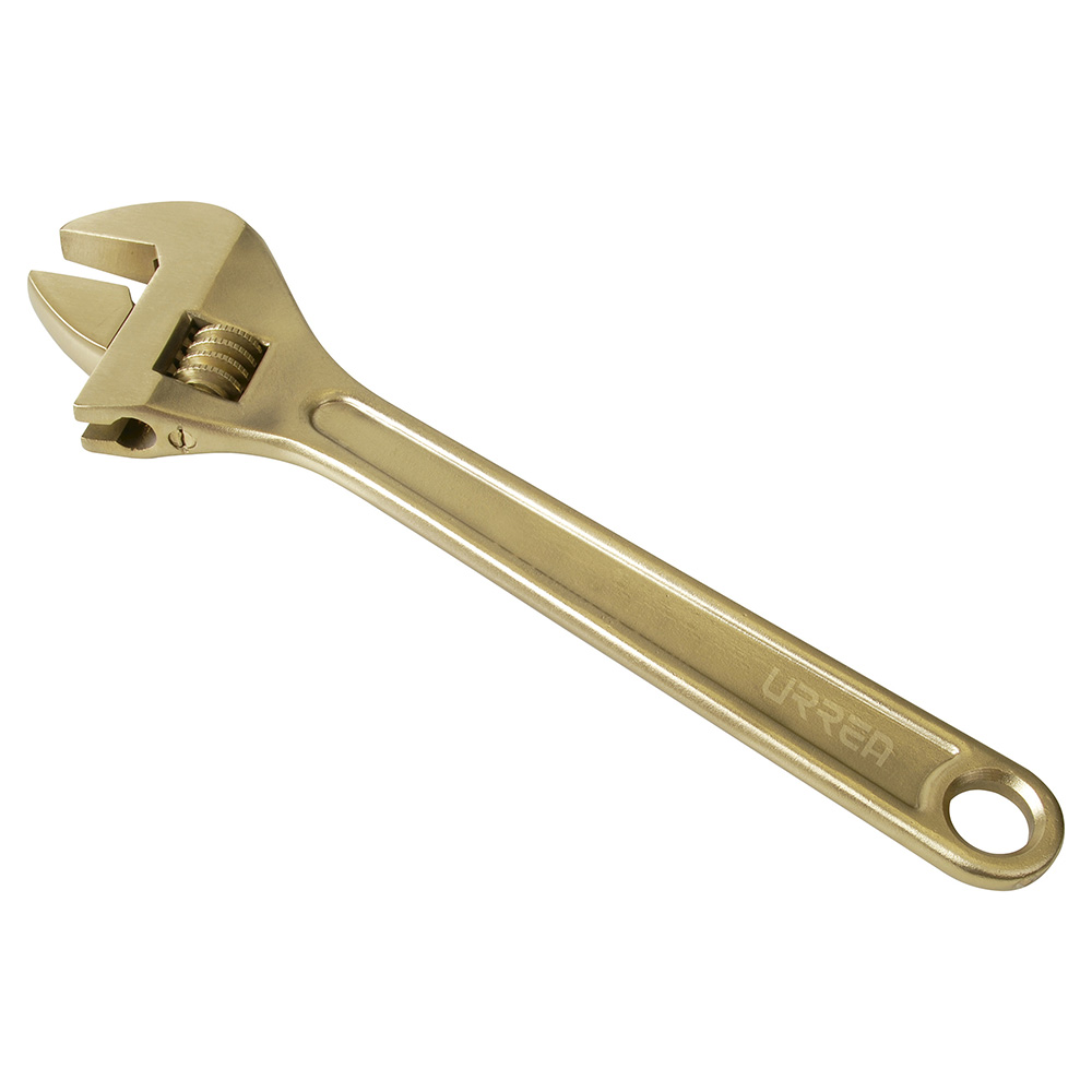 Llave ajustable de bronce-aluminio antichispa de 10"