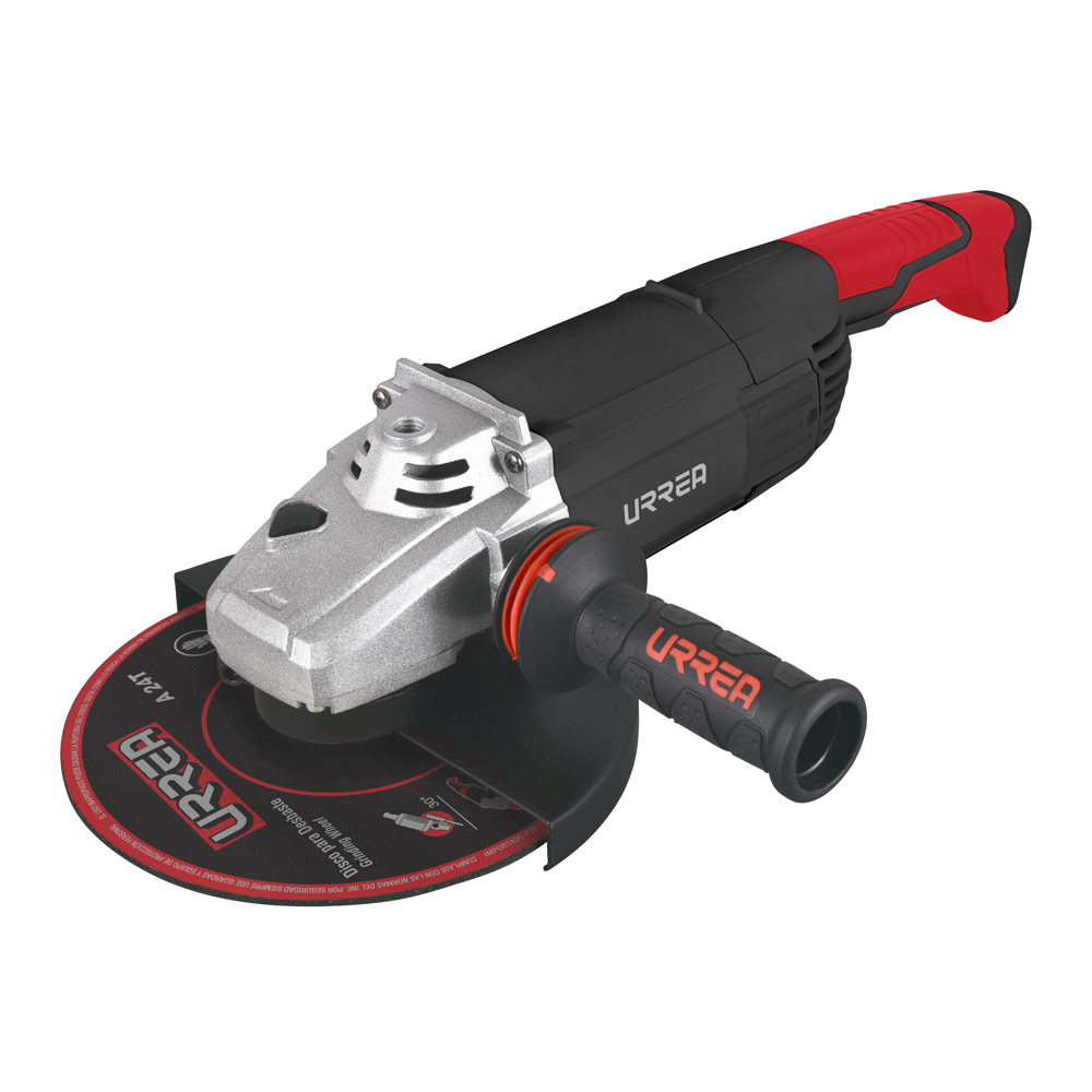 Esmeriladora angular 7" 2,400 W 120 V, 8000 RPM doble aislamiento