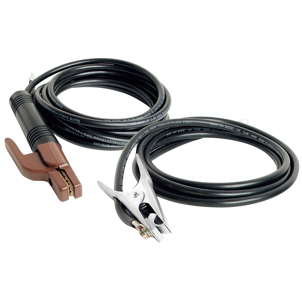 Juego de cables para soldadora 300 A, 4.5 m