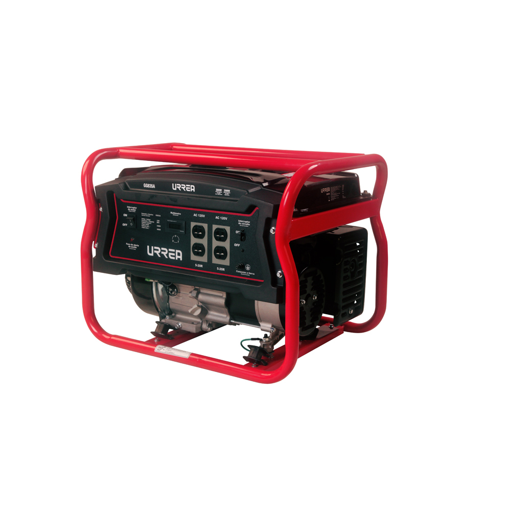 Generador a gasolina 3000 W, 212 cc, voltaje de salida 120 V / 240 V