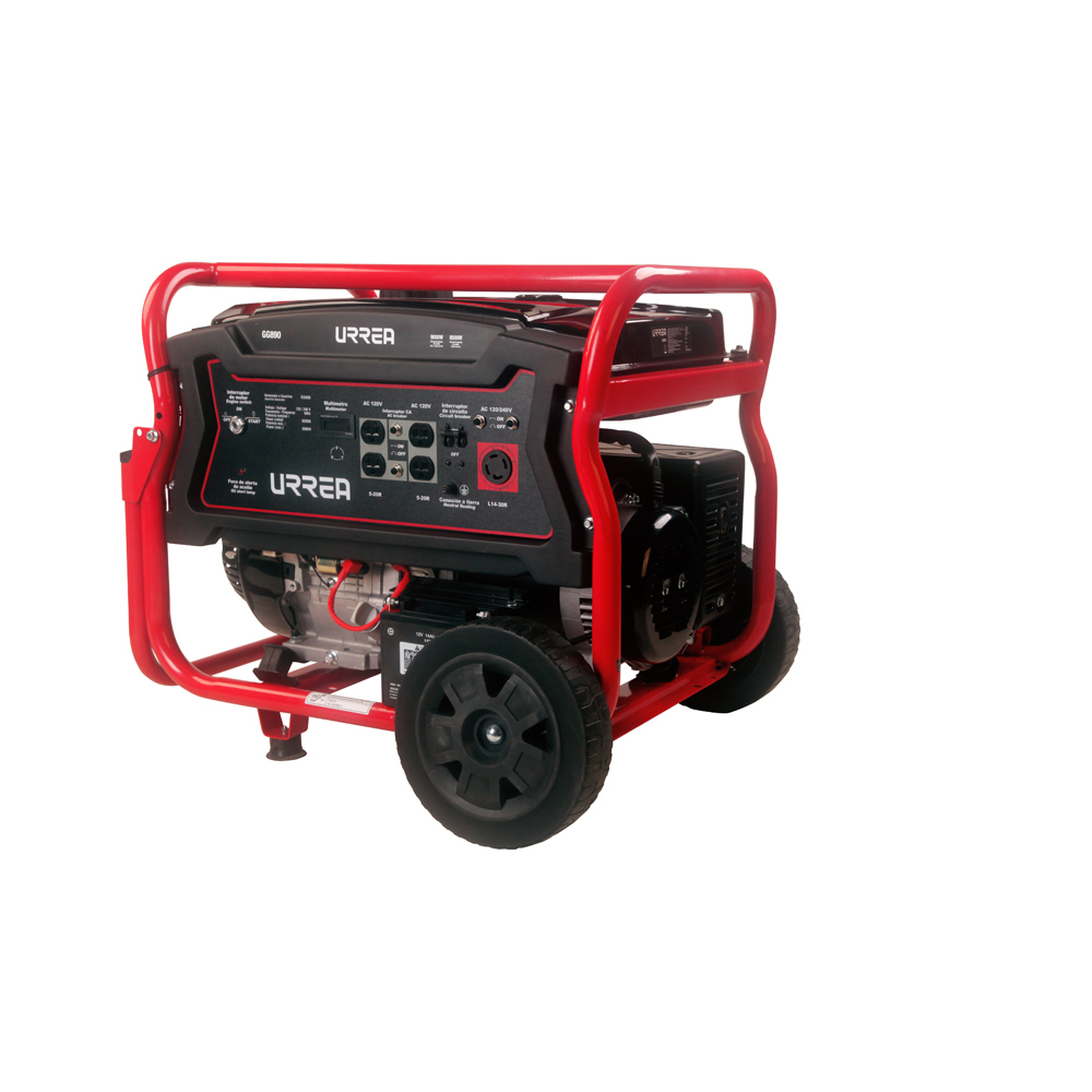 Generador a gasolina 9000 W, 457 cc, voltaje de salida 120 V / 240 V