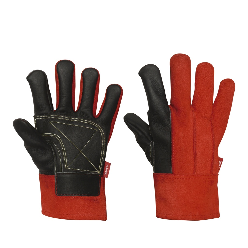 Guantes de carnaza para operador unitalla