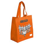 Bolsa ecológica naranja de 30 x 40 cm, Truper BOEC-30X34