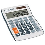 Calculadora 15 cm de escritorio, Truper CALC-15E