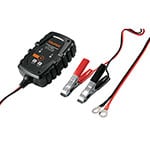 Cargador de 1 A para baterías de 6 y 12V, Truper CARBA-1