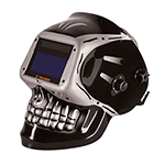 Careta modelo calavera,electrónica para soldar,sombra 9 a 13 CAREL-913C