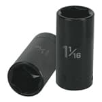 Dado largo impacto de 1-1/16', 6 puntas, cuadro 1/2',Truper D-7334-HL