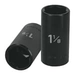 Dado largo impacto de 1-1/8', 6 puntas, cuadro 1/2', Truper D-7336-HL