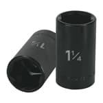 Dado largo impacto de 1-1/4', 6 puntas, cuadro 1/2', Truper D-7340-HL