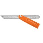 Escuadra falsa d/acero inoxidable 19cm / 6' con mango de ABS EFT-8