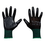 Guantes de nylon recubiertos de nitrilo, M, Truper GU-122