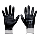 Guantes de poliéster con recubrimiento de nitrilo, CH,Truper GU-151