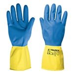 Guantes de látex reforzados para limpieza, medianos, Truper GU-332