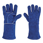 Guantes azules reforzados para soldador, Truper GU-515