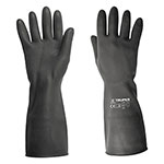 Guantes de neopreno p/manejo de químicos, medianos, Truper GU-812