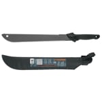 Machete doble filo 18' cacha inyectada, con funda, Truper MACH-18B