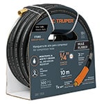 Manguera de hule para compresor, 7.5 m x 3/8', Truper MAN-AP-7.5-3/8