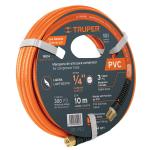 Manguera de PVC para compresor, 10 m x 1/4', Truper MAN-PI-10-1/4