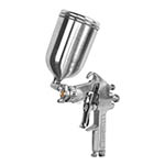 Pistola p/pintar gravedad LVMP vaso aluminio, 1.7 mm, Truper PIPI-421