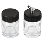 Juego de 2 vasos de 15 ml y adaptador para aerógrafo AERO-8 RE-AERO-8