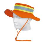 Sombrero naranja alta visibilidad con reflejante, Truper SR-600N