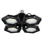 Luminario de LED 100 W, aluminio con 4 paneles abatibles ABA-701L